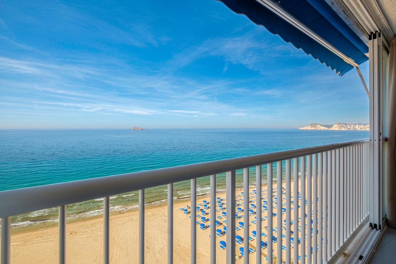 Apartamento En Benidorm A 1A Linea Del Mar Esterno foto